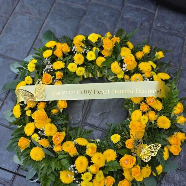 Customized Funeral tribute